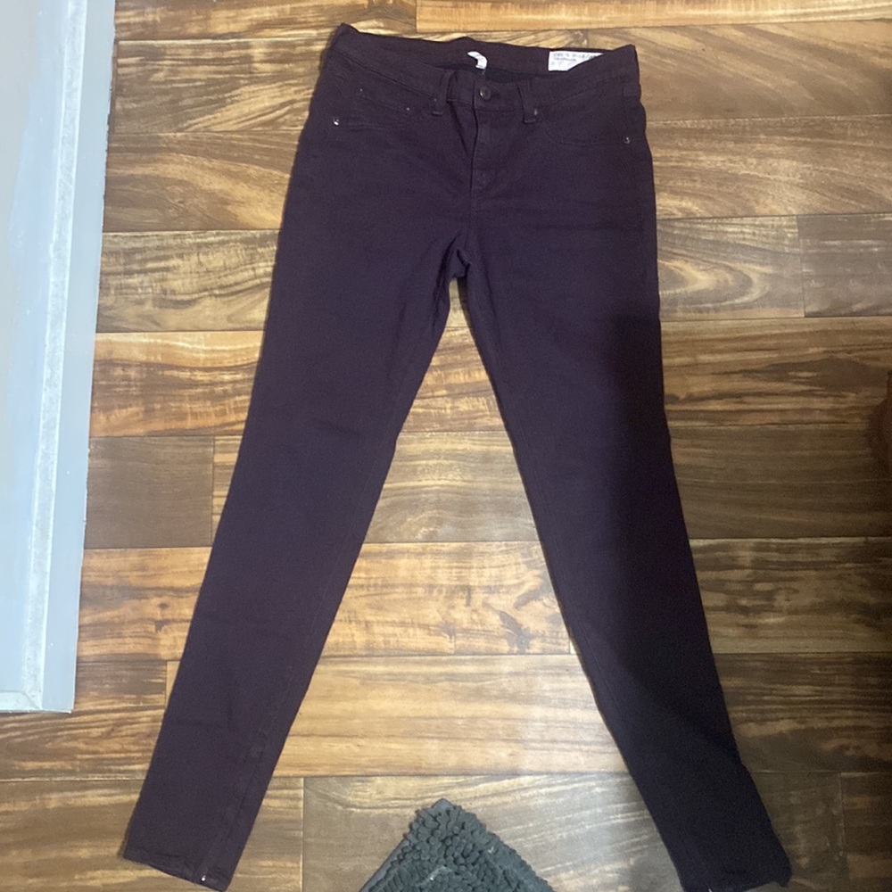 Rag & Bone | burgundy skinny jeans | size 29 - Picture 3 of 7